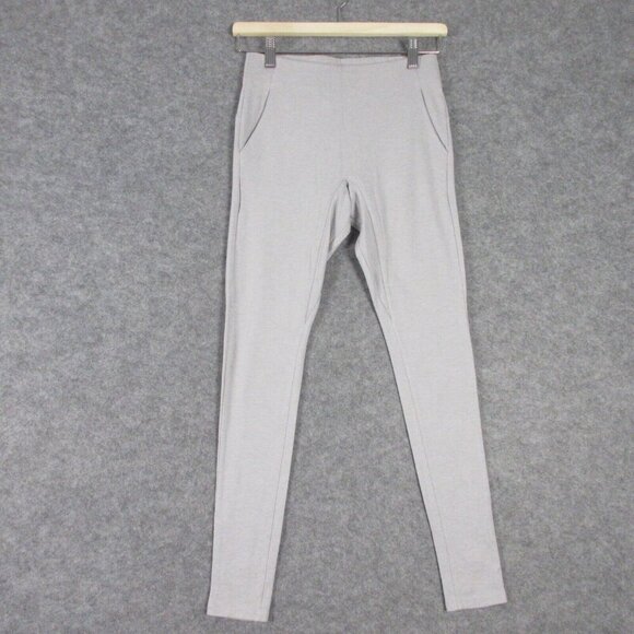 Lunya Good in Bed Women's Pull On Restore Pocket Leggings Stretch Gray XS 200 - Picture 1 of 12